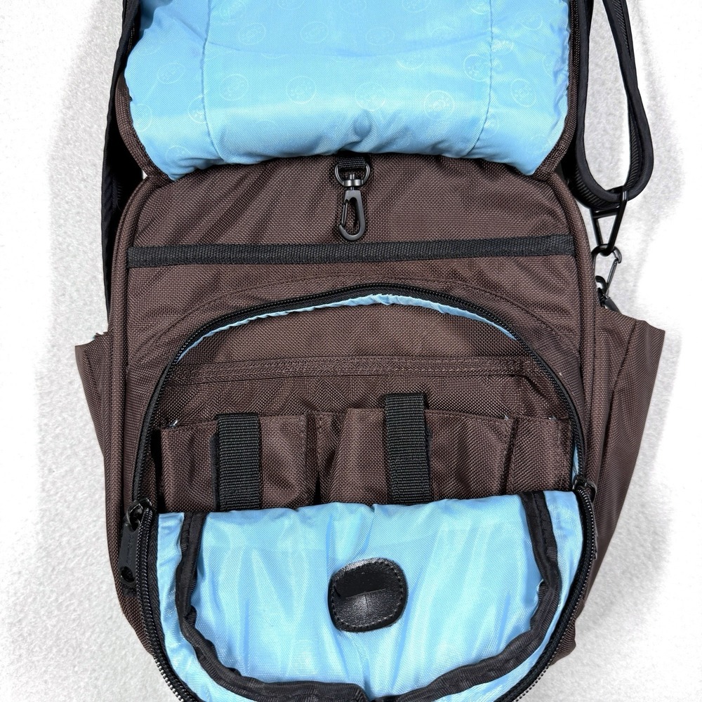 PacSafe Bag MetroSafe 200 Anti-Theft Cross Messenger Travel Unisex Travel Brown - Picture 4 of 13